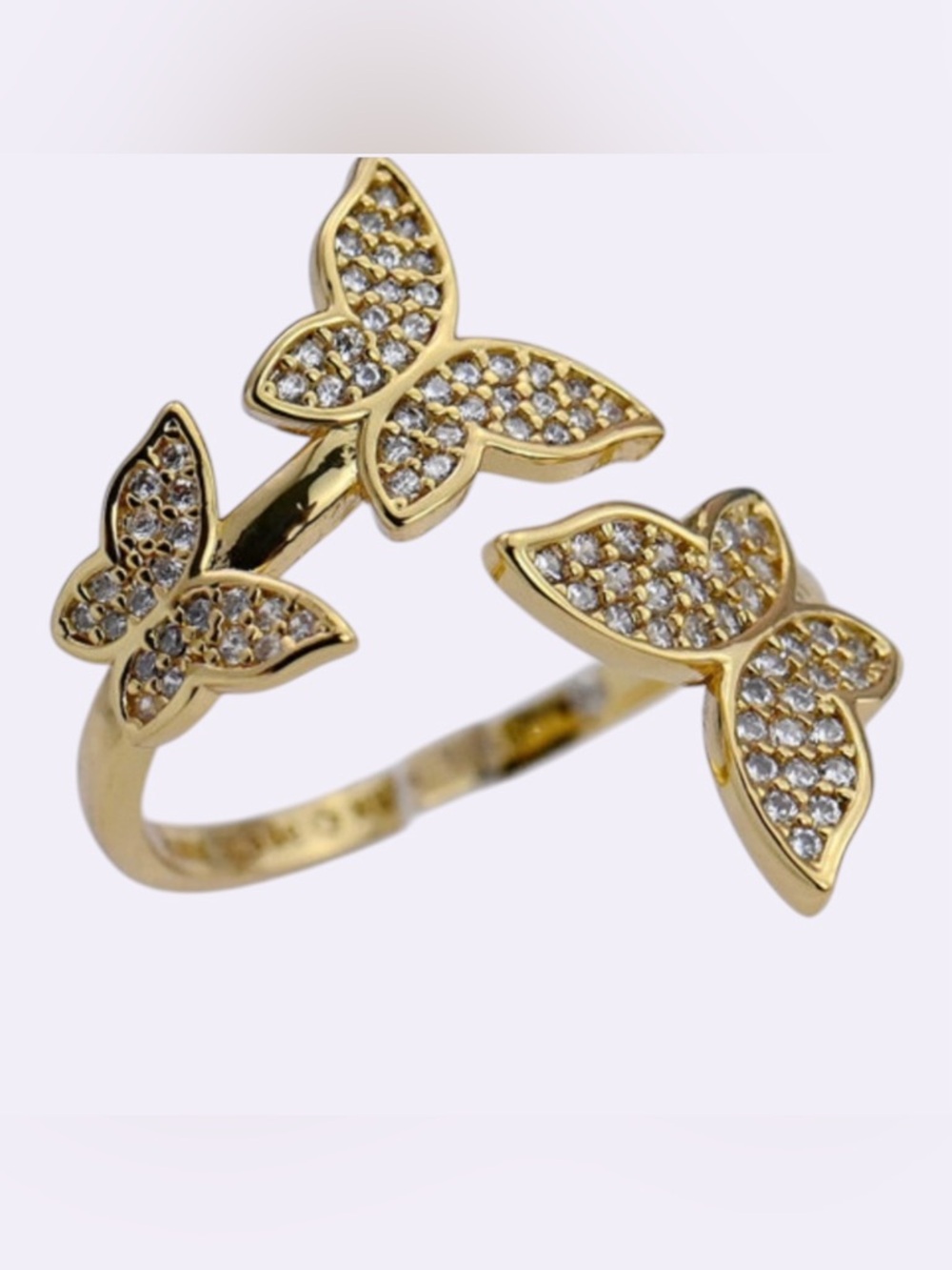 Kate spade butterfly ring size 8